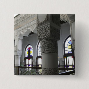 Badge Carré 5 Cm MAROC, Fès : Fès El Bali (Vieux Fès), Riad Fès