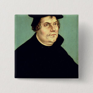 Badge Carré 5 Cm Martin Luther