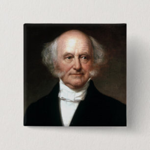Badge Carré 5 Cm Martin Van Buren