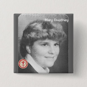 Badge Carré 5 Cm Mary Courtney
