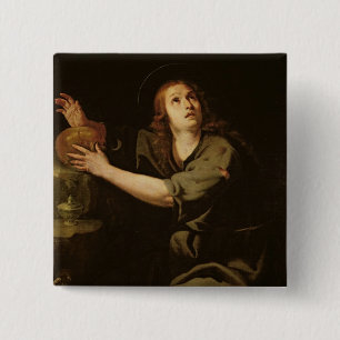 Badge Carré 5 Cm Mary Magdalene