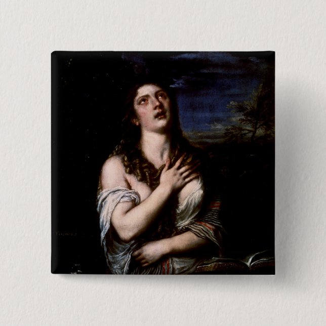 Badge Carré 5 Cm Mary Magdalene, c.1561 (Devant)