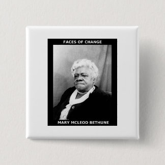 Badge Carré 5 Cm Mary McLeod Bethune