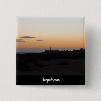 Badge Carré 5 Cm Maspalomas