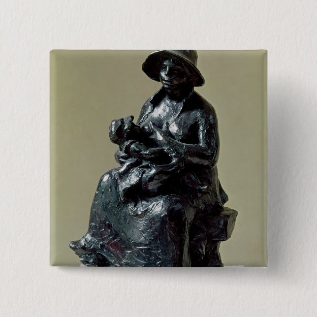 Badge Carré 5 Cm Maternity, 1916 (Devant)