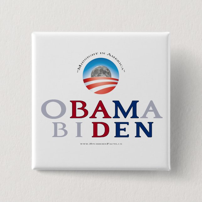 Badge Carré 5 Cm Mauvais bouton d'hommes - arrière - plan blanc (Devant)