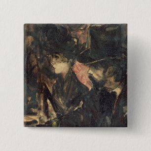 Badge Carré 5 Cm Maxime de Chez