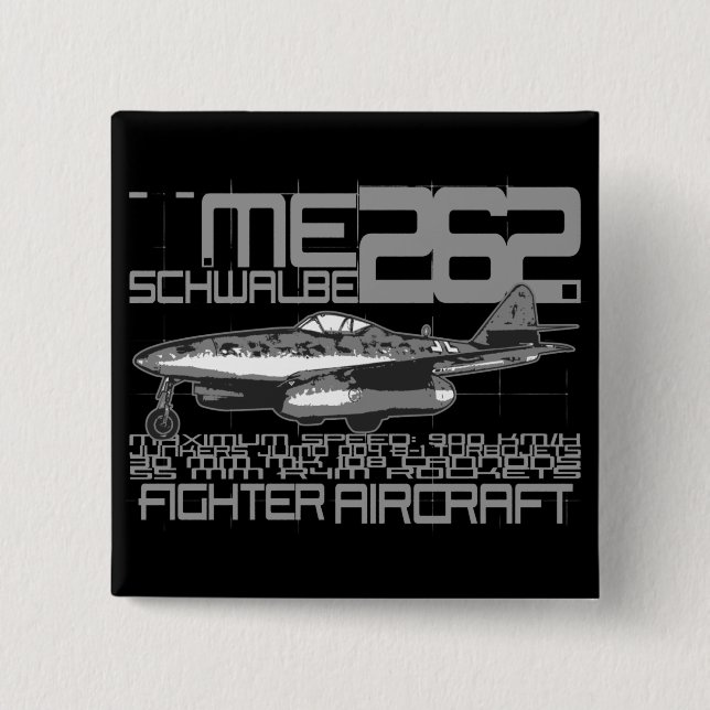 Badge Carré 5 Cm Me 262 Schwalbe (Devant)