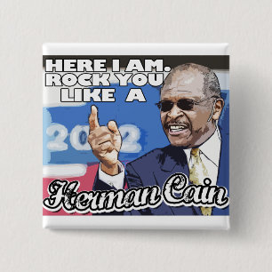 Badge Carré 5 Cm Me voici. Roche vous aimez un T-shirt de Herman