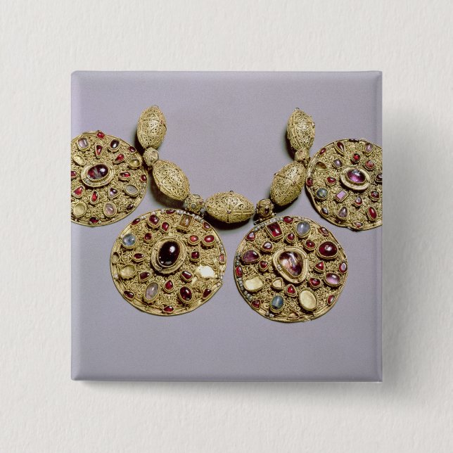 Badge Carré 5 Cm Médaillons 'de Collar taré (Devant)