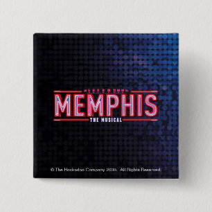 Badge Carré 5 Cm MEMPHIS - le logo musical