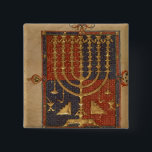 Badge Carré 5 Cm Menorah et d'autres navires du temple<br><div class="desc">L'école espagnole ajoutent Mme 15250 f.3v Menorah et d'autres navires du temple, du "duc de la bible espagnole du Sussex", la Catalogne ont placé à la bibliothèque britannique, Londres, R-U. Mme 15250 f.3v Menorah et d'autres navires d'ajouter du temple, du "duc de la bible espagnole du Sussex", la Catalogne a...</div>