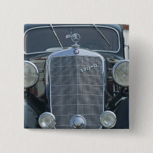 Badge Carré 5 Cm Mercedes antique 2