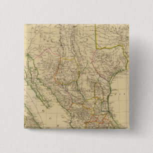 Badge Carré 5 Cm Mexique 8