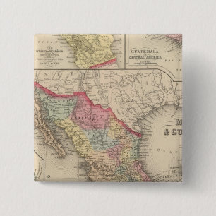 Badge Carré 5 Cm Mexique et Guatemala 4