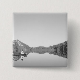 Badge Carré 5 Cm Mexique, gardes forestiers du parc CONANP patrouil