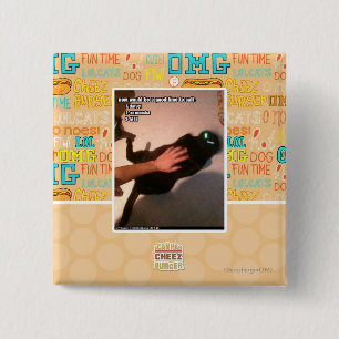 Badge Carré 5 Cm MIB d'appel