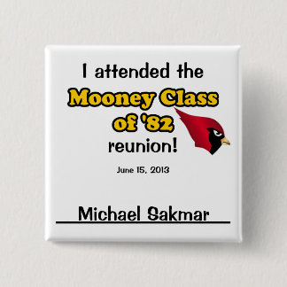 Badge Carré 5 Cm Michael Sakmar