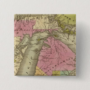 Badge Carré 5 Cm Michigan 5