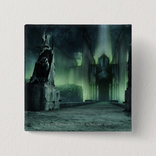 Badge Carré 5 Cm Minas Morgul (Devant)