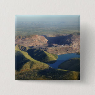 Badge Carré 5 Cm Mine de Jacquard Diamond