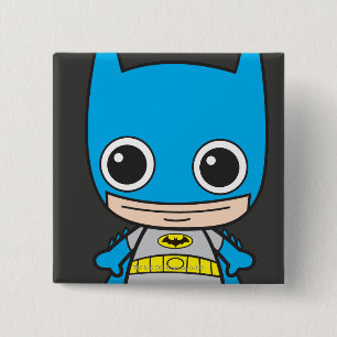 Badge Carré 5 Cm Mini Batman