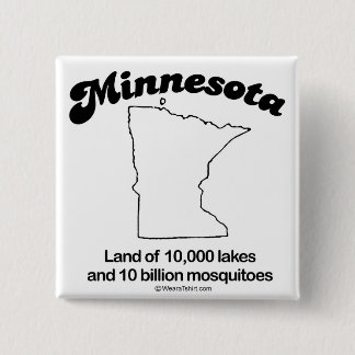 Badge Carré 5 Cm MINNESOTA - T-shirts et G "MINNESOTA STATE MOTTO"