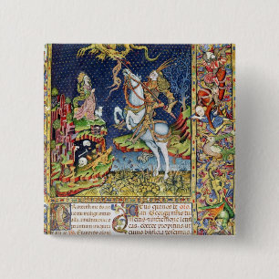 Badge Carré 5 Cm Missel de St George de Topusko
