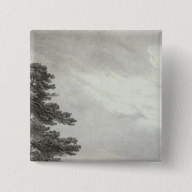 Badge Carré 5 Cm Mission de Californie (Devant)