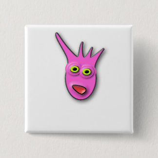 Badge Carré 5 Cm Modèle vide carré de PinkGasper