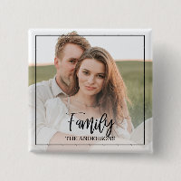 Modern Couple Collage Photo & charmant Cadeau Fami