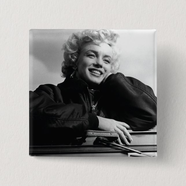 Badge Carré 5 Cm Mon préféré 2 (Devant)