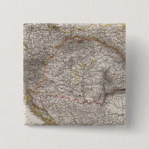 Badge Carré 5 Cm Monarchie austro-hongroise