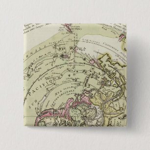 Badge Carré 5 Cm Monde 6