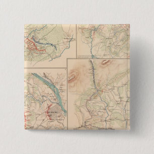 Badge Carré 5 Cm Monocation de Hanging Rock