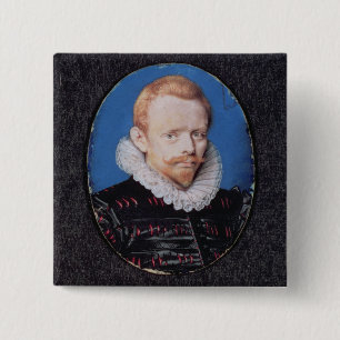 Badge Carré 5 Cm Monsieur Francis Drake