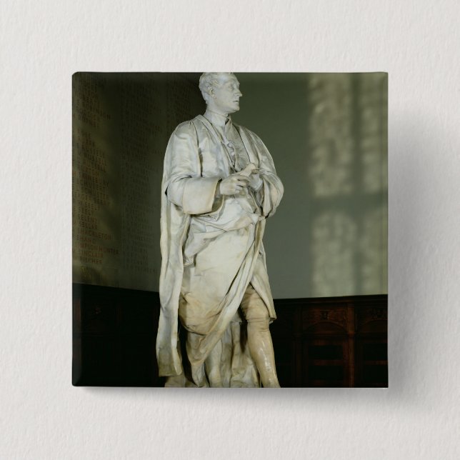 Badge Carré 5 Cm Monsieur Isaac Newton (Devant)