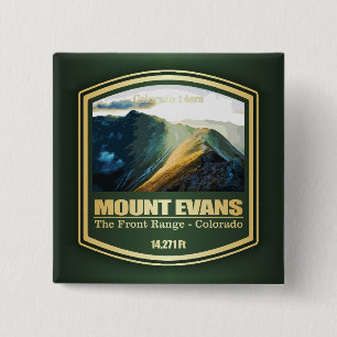 Badge Carré 5 Cm Mont Evans (PF)
