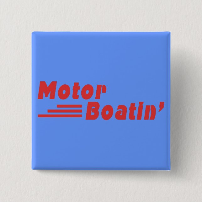 Badge Carré 5 Cm Moteur Boatin (Devant)