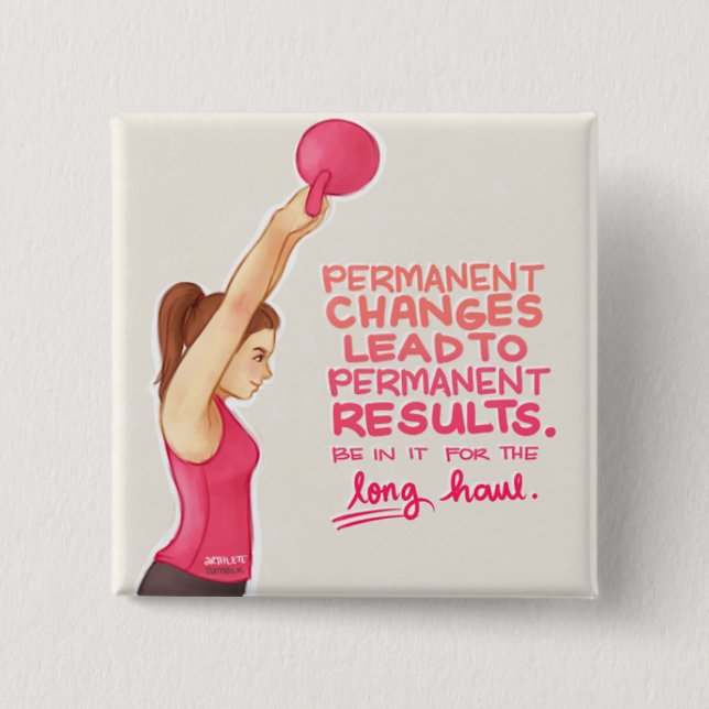 Badge Carré 5 Cm Motivation (Devant)