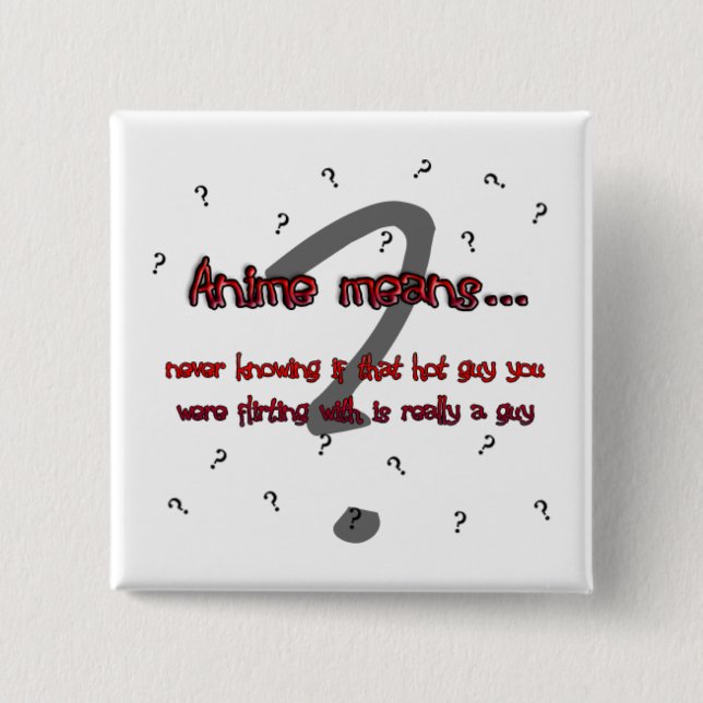 Badge Carré 5 Cm Moyens d'Anime… (bouton) (Devant)