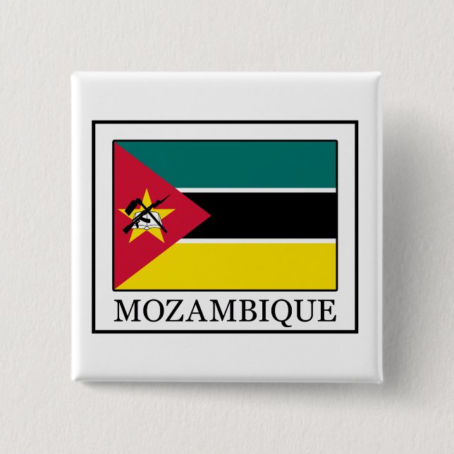 Badge Carré 5 Cm Mozambique (Devant)