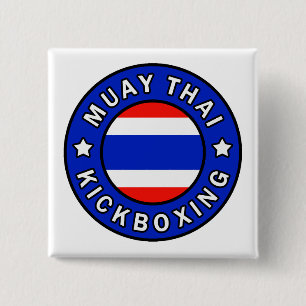 Badge Carré 5 Cm Muay Thai