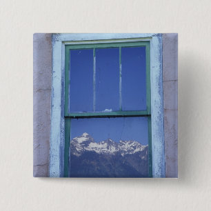 Badge Carré 5 Cm N.A., États-Unis, Wyoming, Grand Teton National P