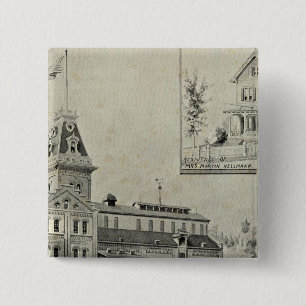 Badge Carré 5 Cm Naugatuck Val