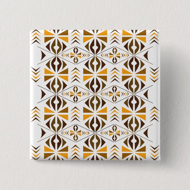 Badge Carré 5 Cm Navajo (Devant)