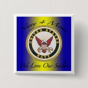 Badge Carré 5 Cm navy4moms