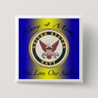 Badge Carré 5 Cm navy4moms