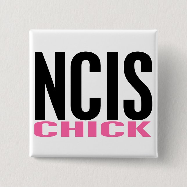BADGE CARRÉ 5 CM NCIS 2 (Devant)