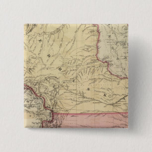 Badge Carré 5 Cm Nebraska et Kansas 3